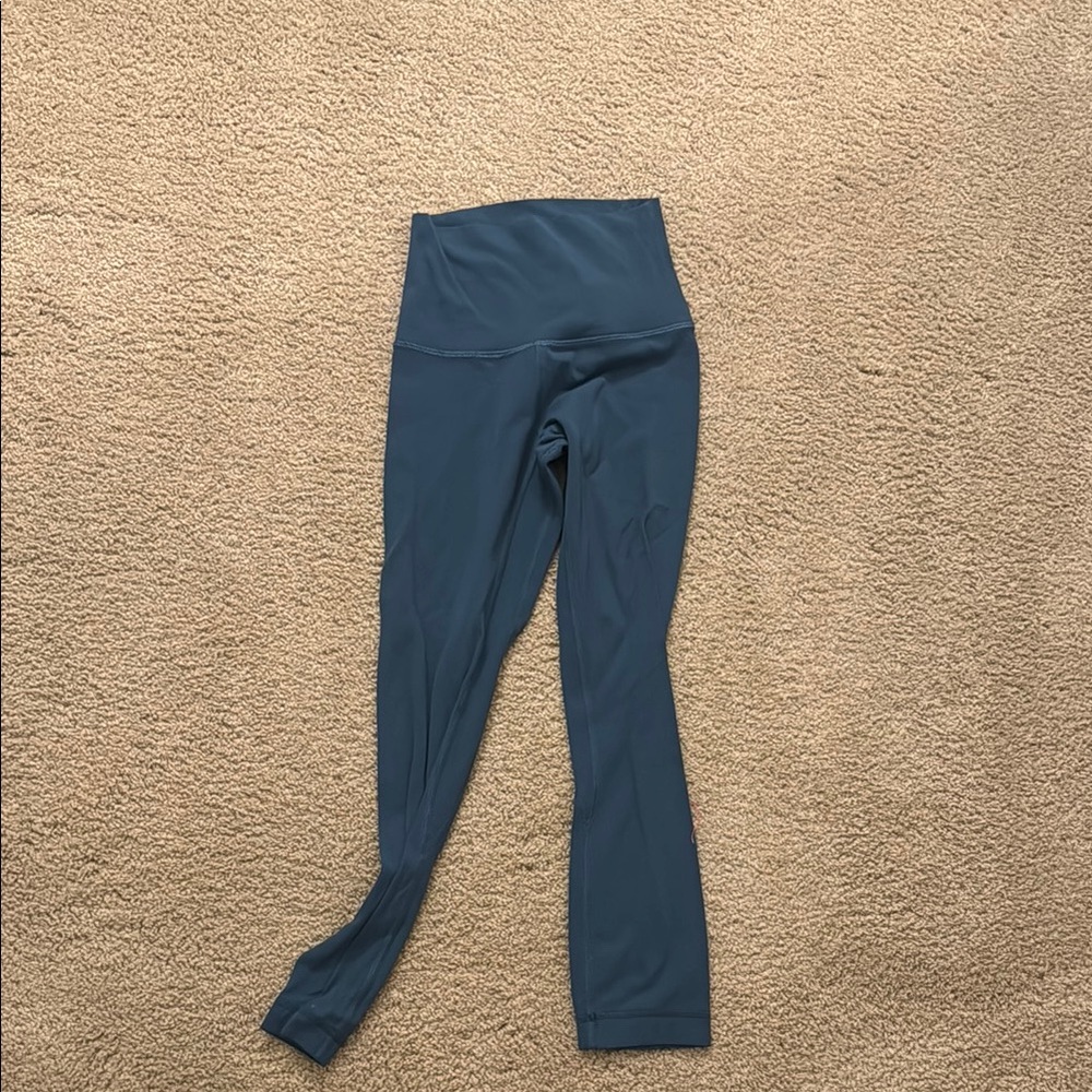 Blue High-Waisted Leggings align